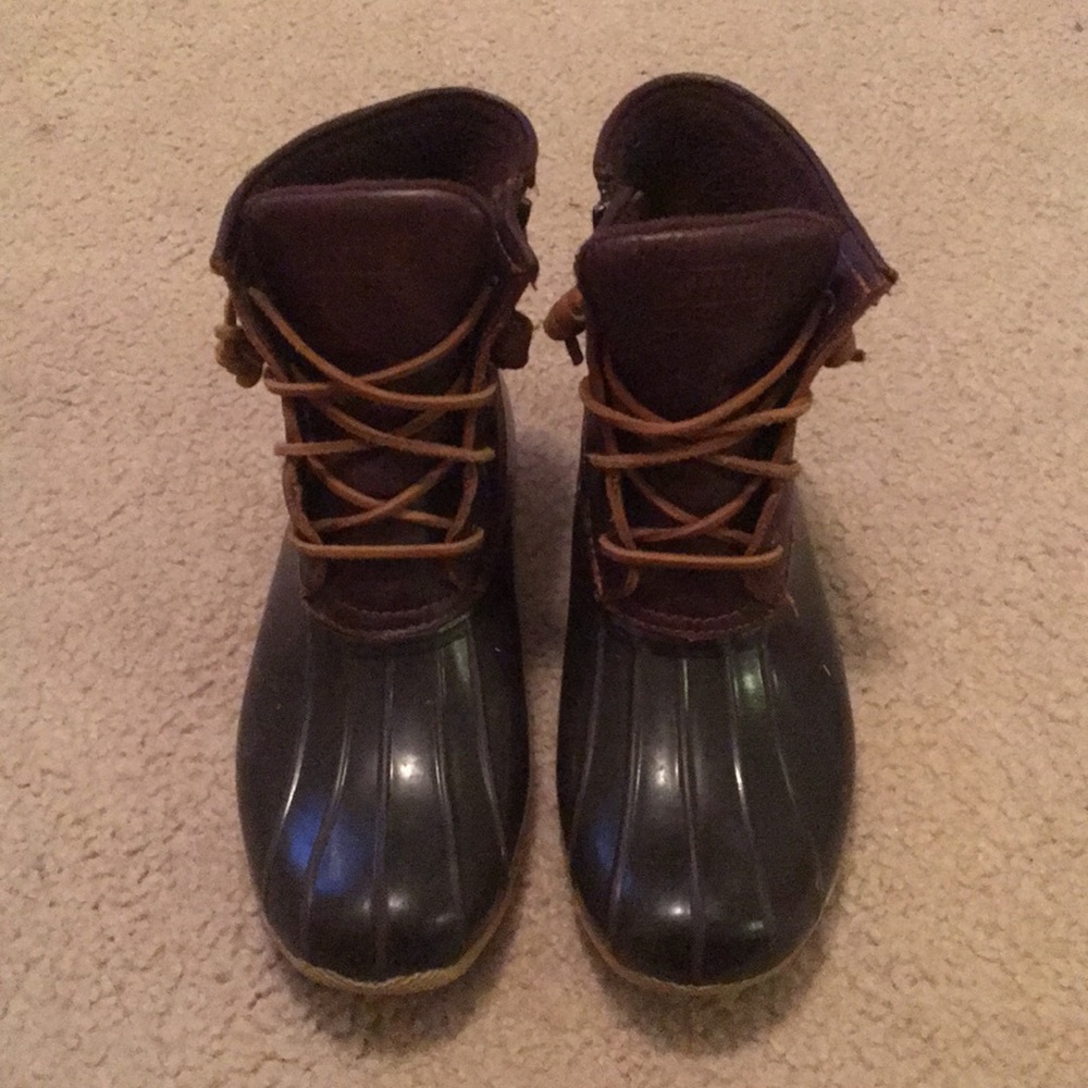 Sperry duck boots!!!